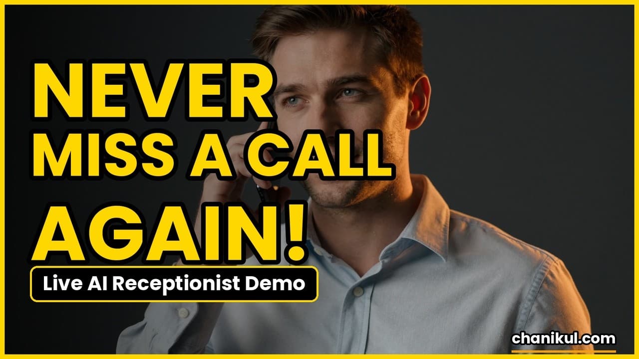 AI Voice Receptionist demo — see how it handles real calls
