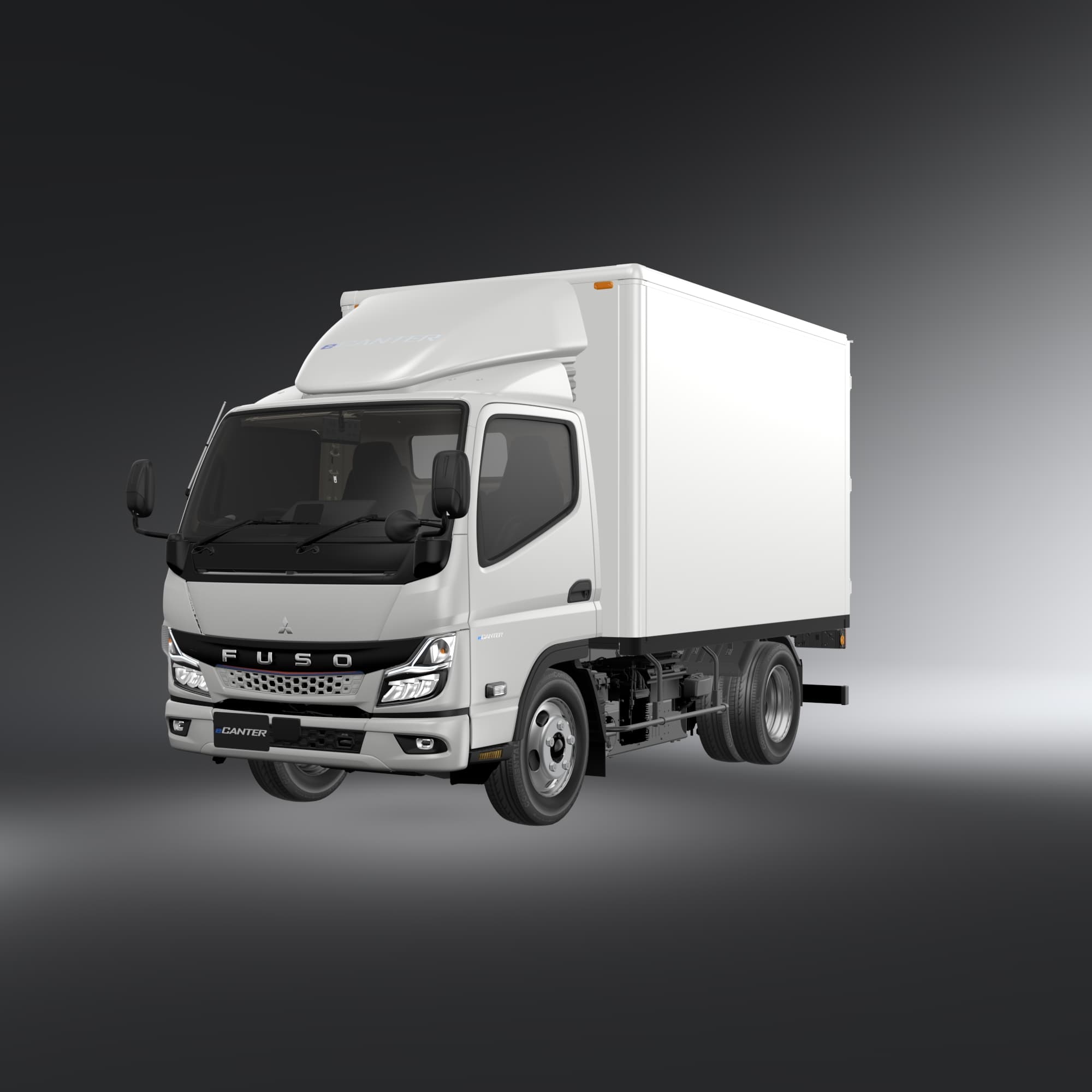 AR Revitalization: Mitsubishi Fuso Canter Electric Truck Retopology