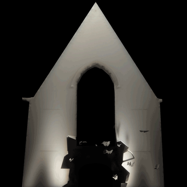 Fabric to Facade: A Projection Mapping Tale at Hermitage Gantois, Lille — image 4